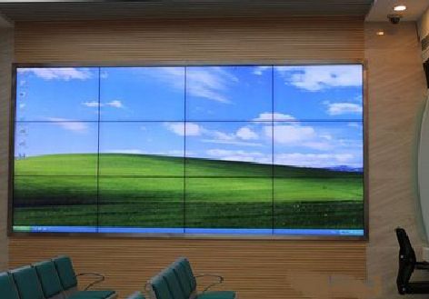 建始液晶拼接屏的另类用法。